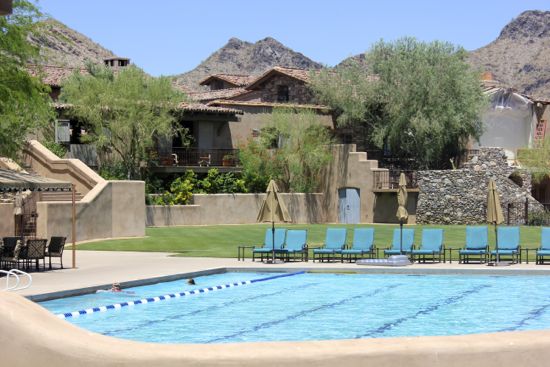 The pool at The Country Club at DC Ranch