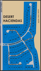 Map of Desert Haciendas