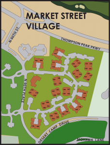 Map of Market Street Village