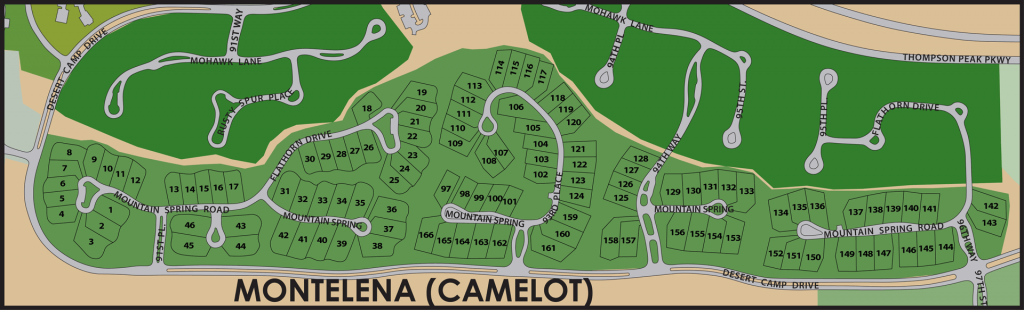Map of Montelena