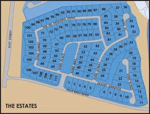 Map of The Estates