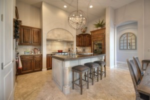 Highly upgraded gourmet kitchen