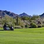 A typical sunny April day on the golf course in Silverleaf