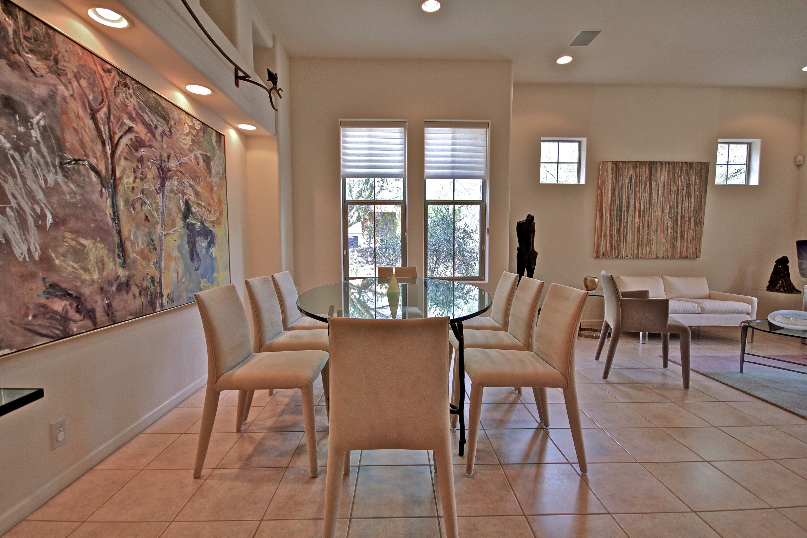 Formal dining area at this Scottsdale home for sale in DC Ranch located at 20534 N 95th St Scottsdale, AZ 85255 listed by Don Matheson at The Matheson Team