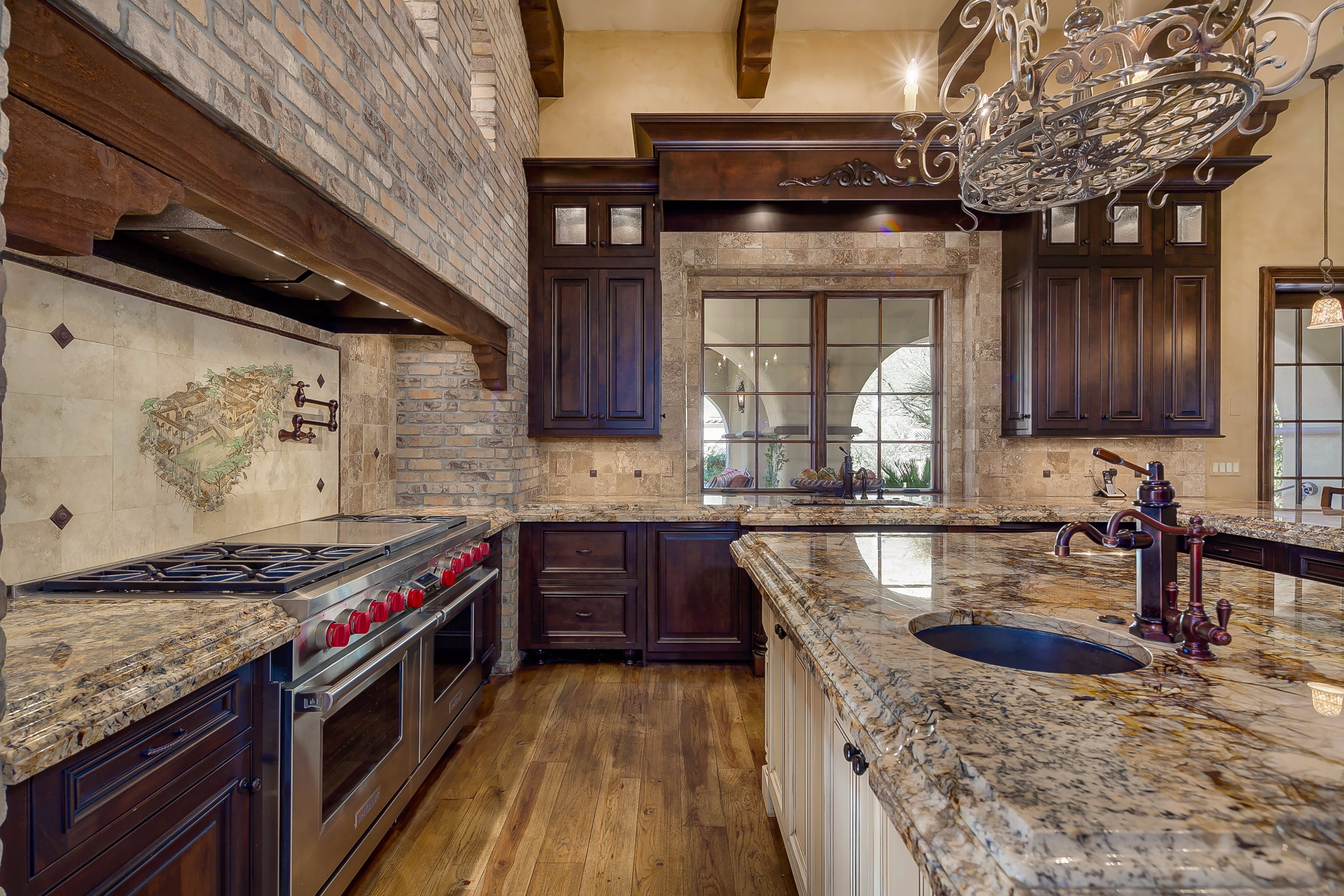 Granite counter tops at this Scottsdale home for sale in Silverleaf located at 10744 E Wingspan Way #1665 Scottsdale, AZ 85255 listed by Don Matheson at The Matheson Team