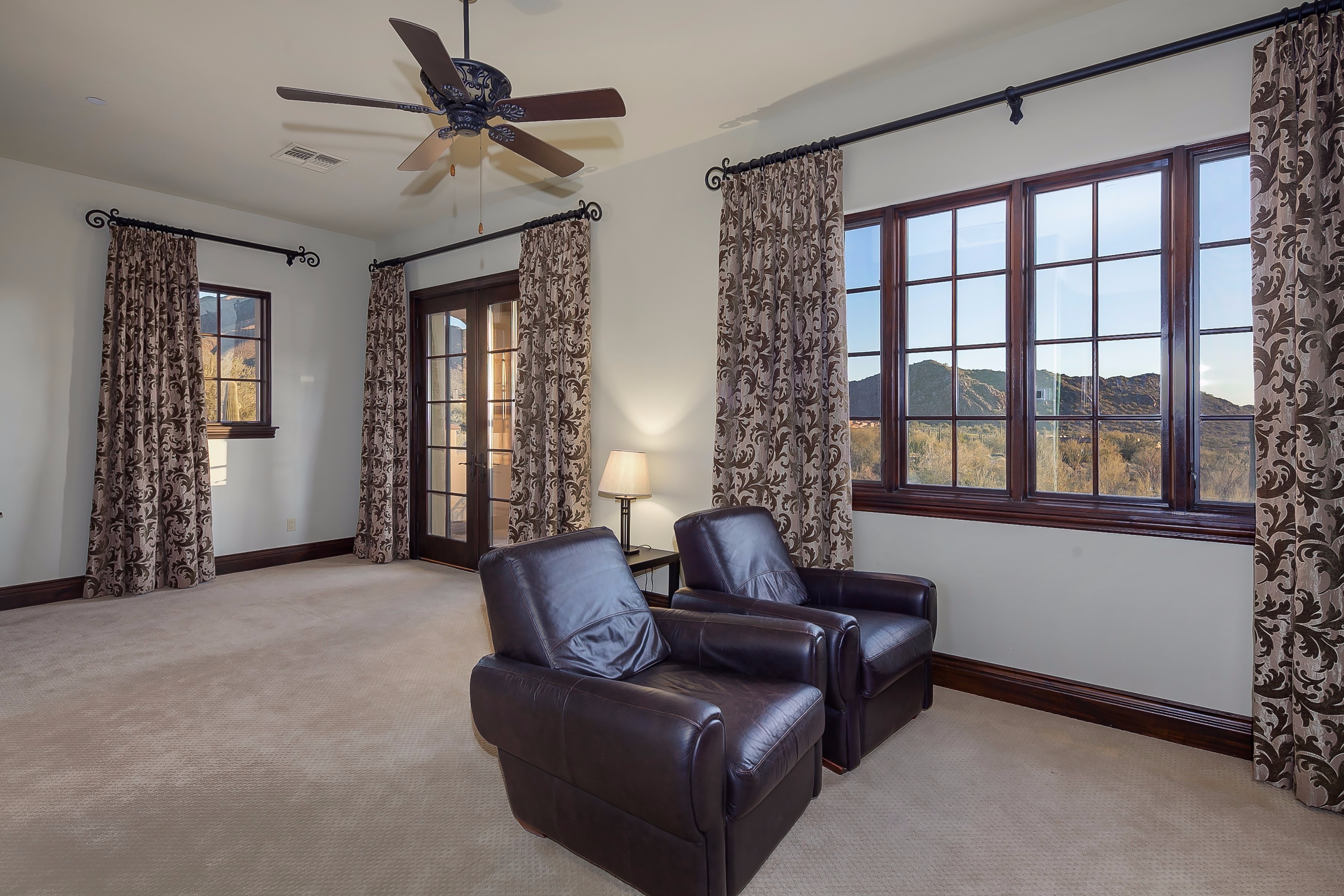 Guest suite views at this Scottsdale home for sale in Silverleaf located at 10744 E Wingspan Way #1665 Scottsdale, AZ 85255 listed by Don Matheson at The Matheson Team