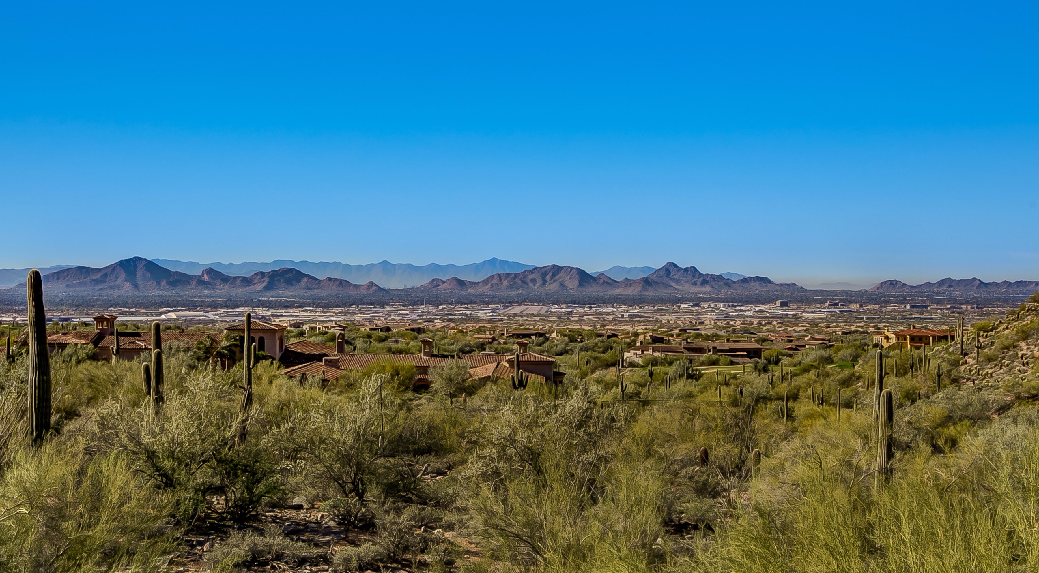 Views from guest balcony at this Scottsdale home for sale in Silverleaf located at 10744 E Wingspan Way #1665 Scottsdale, AZ 85255 listed by Don Matheson at The Matheson Team