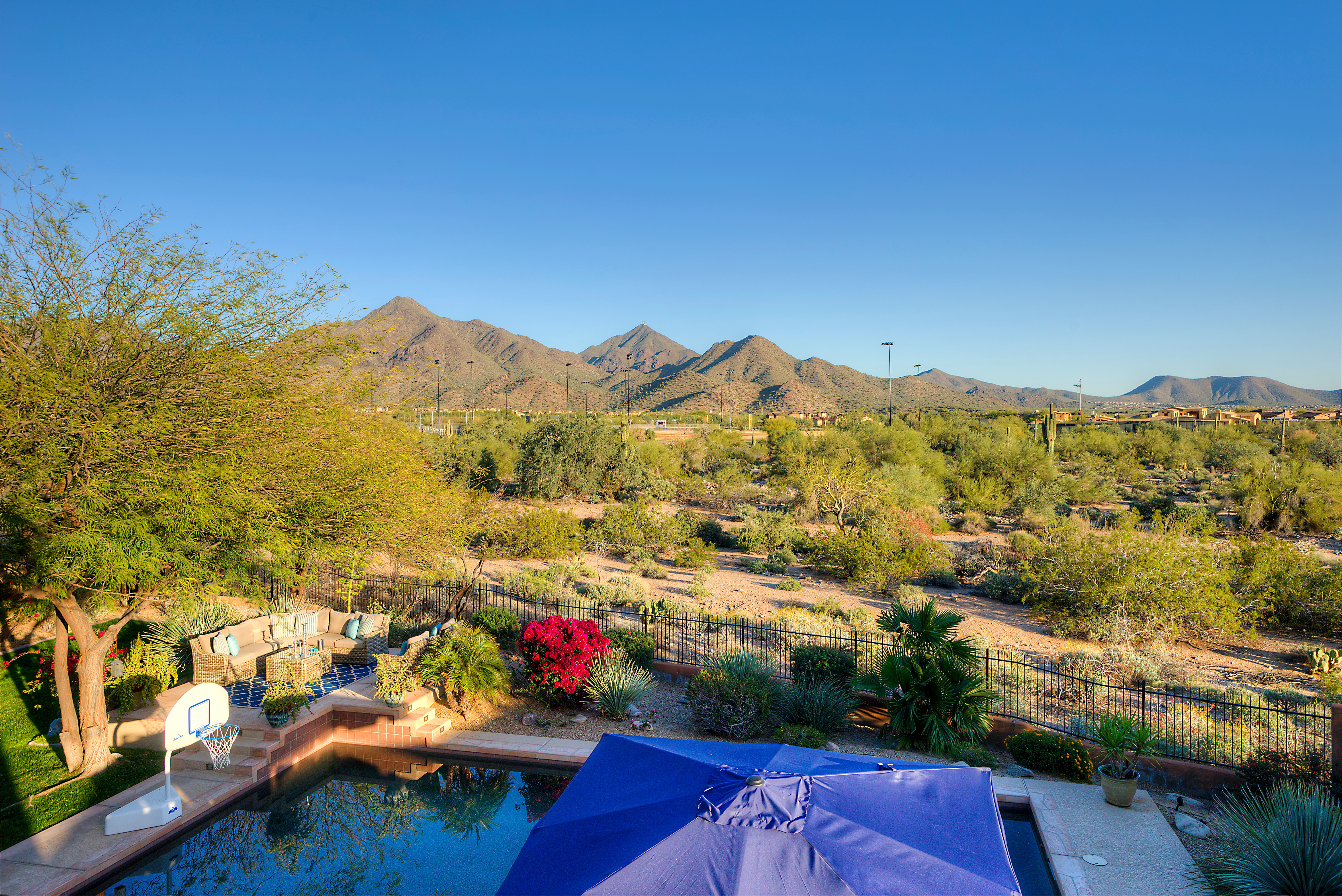 Mountain views are common in many North Scottsdale homes