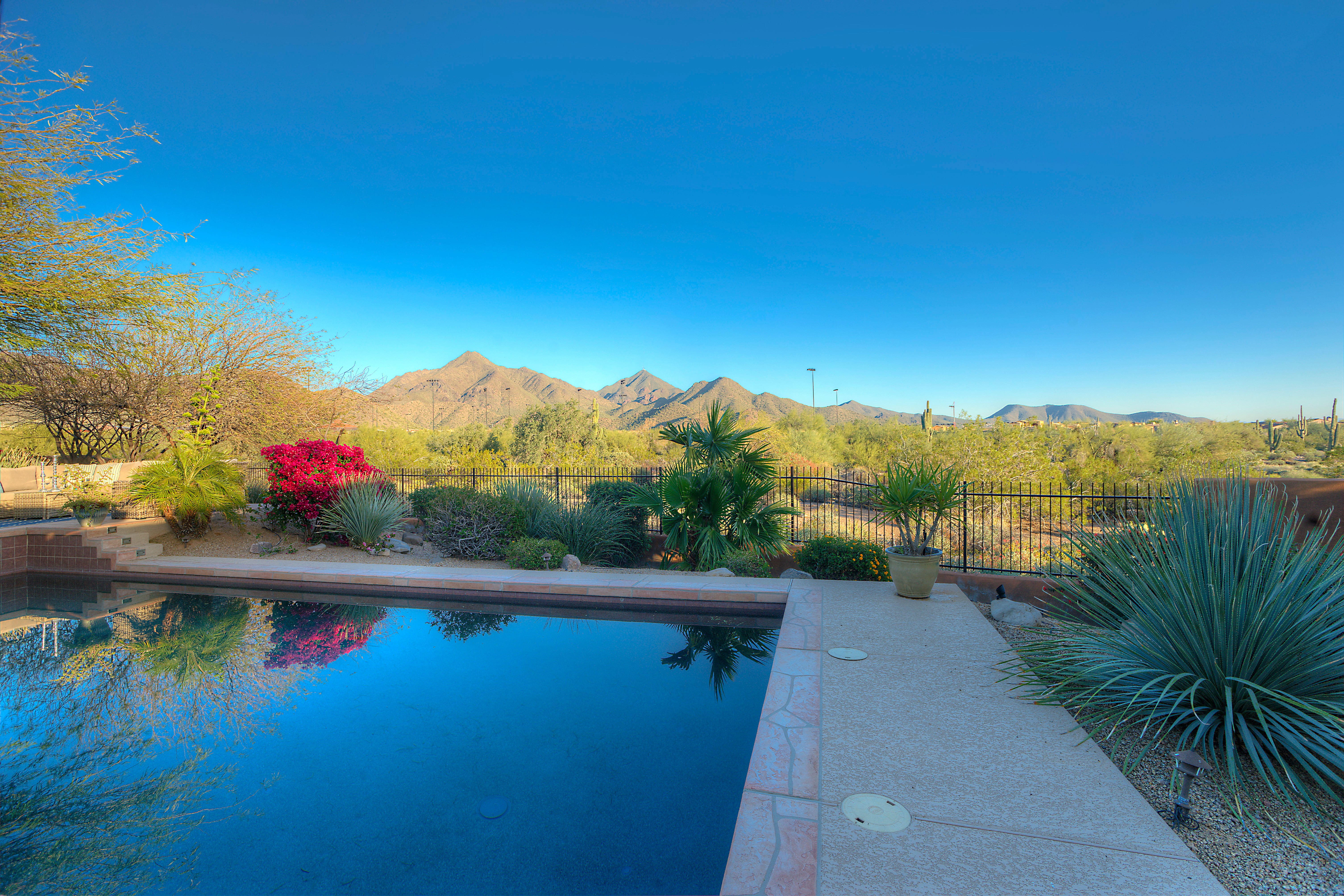 Panoramic mountain views at this Scottsdale home for sale in DC Ranch located at 19829 N 97th Pl Scottsdale, AZ 85255 listed by Don Matheson at The Matheson Team
