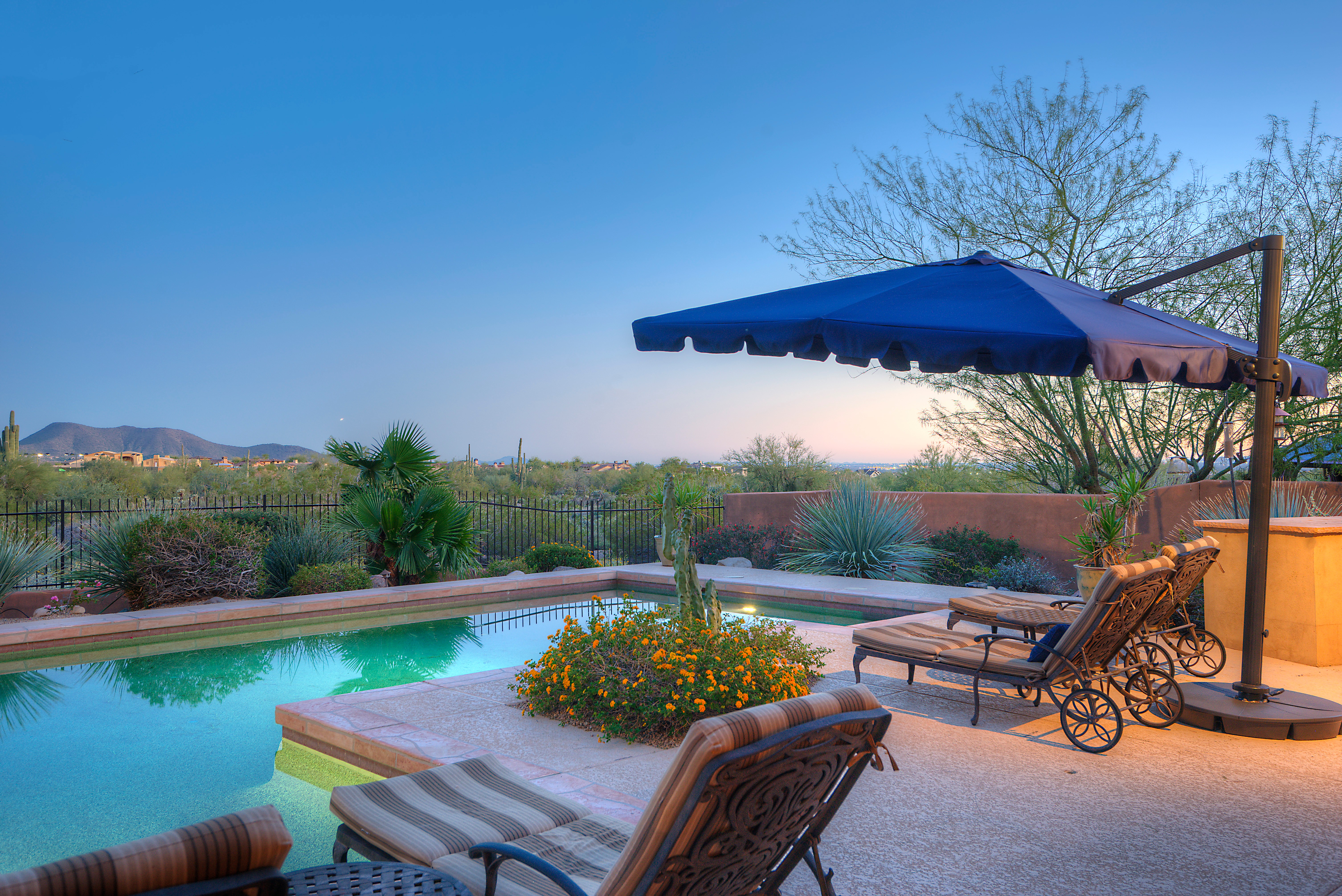 Poolside luxury at this Scottsdale home for sale in DC Ranch located at 19829 N 97th Pl Scottsdale, AZ 85255 listed by Don Matheson at The Matheson Team