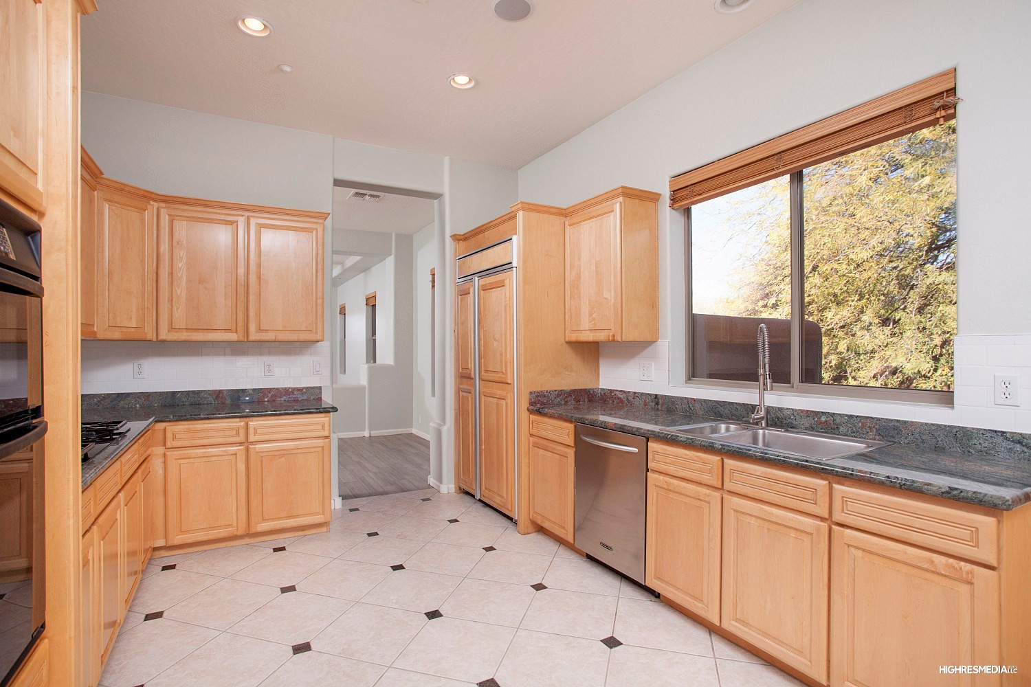 Open and welcoming kitchen at this Scottsdale home for sale in DC Ranch located at 20446 N 95th St Scottsdale, AZ 85255 listed by Don Matheson at The Matheson Team
