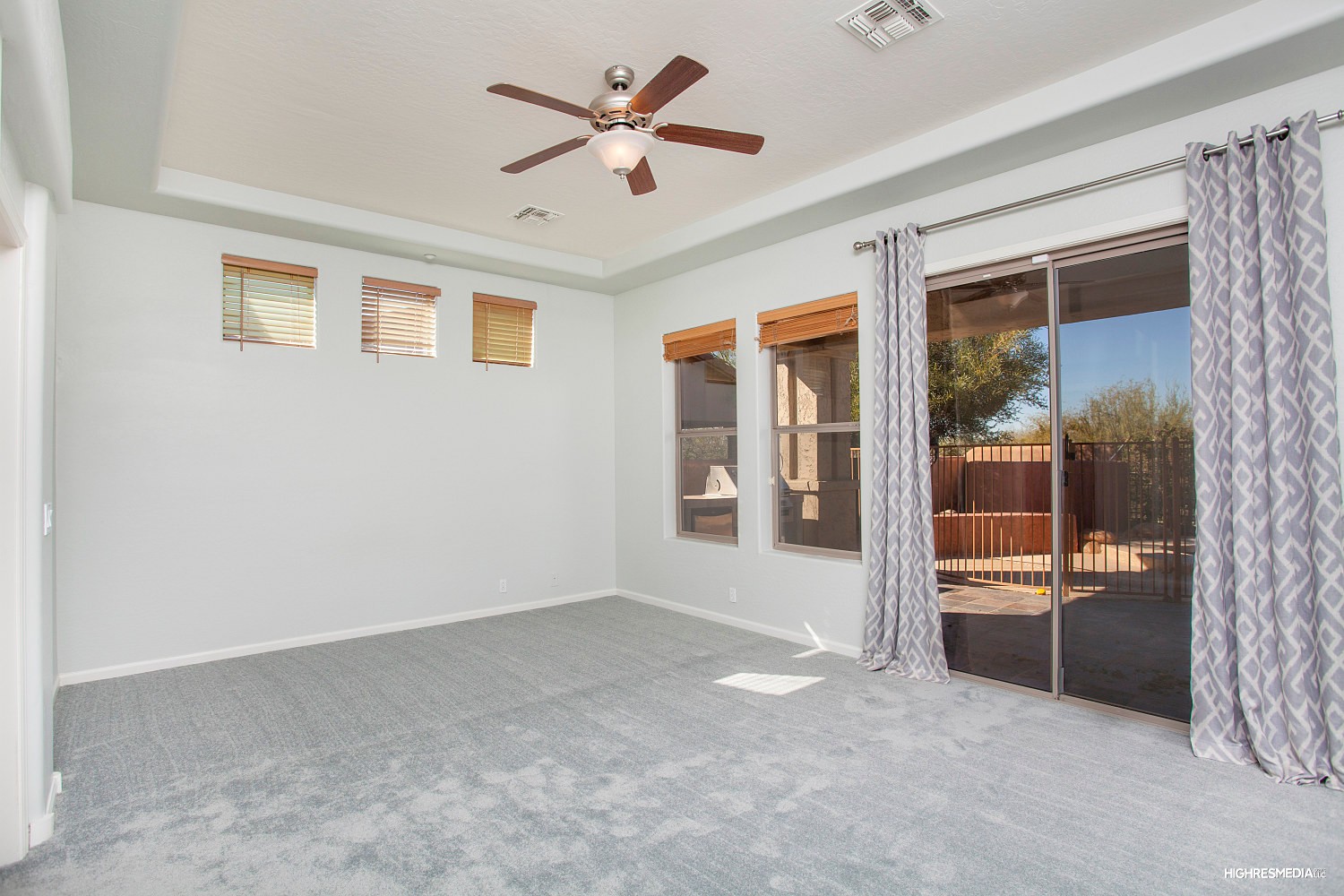 Airy owner's suite at this Scottsdale home for sale in DC Ranch located at 20446 N 95th St Scottsdale, AZ 85255 listed by Don Matheson at The Matheson Team
