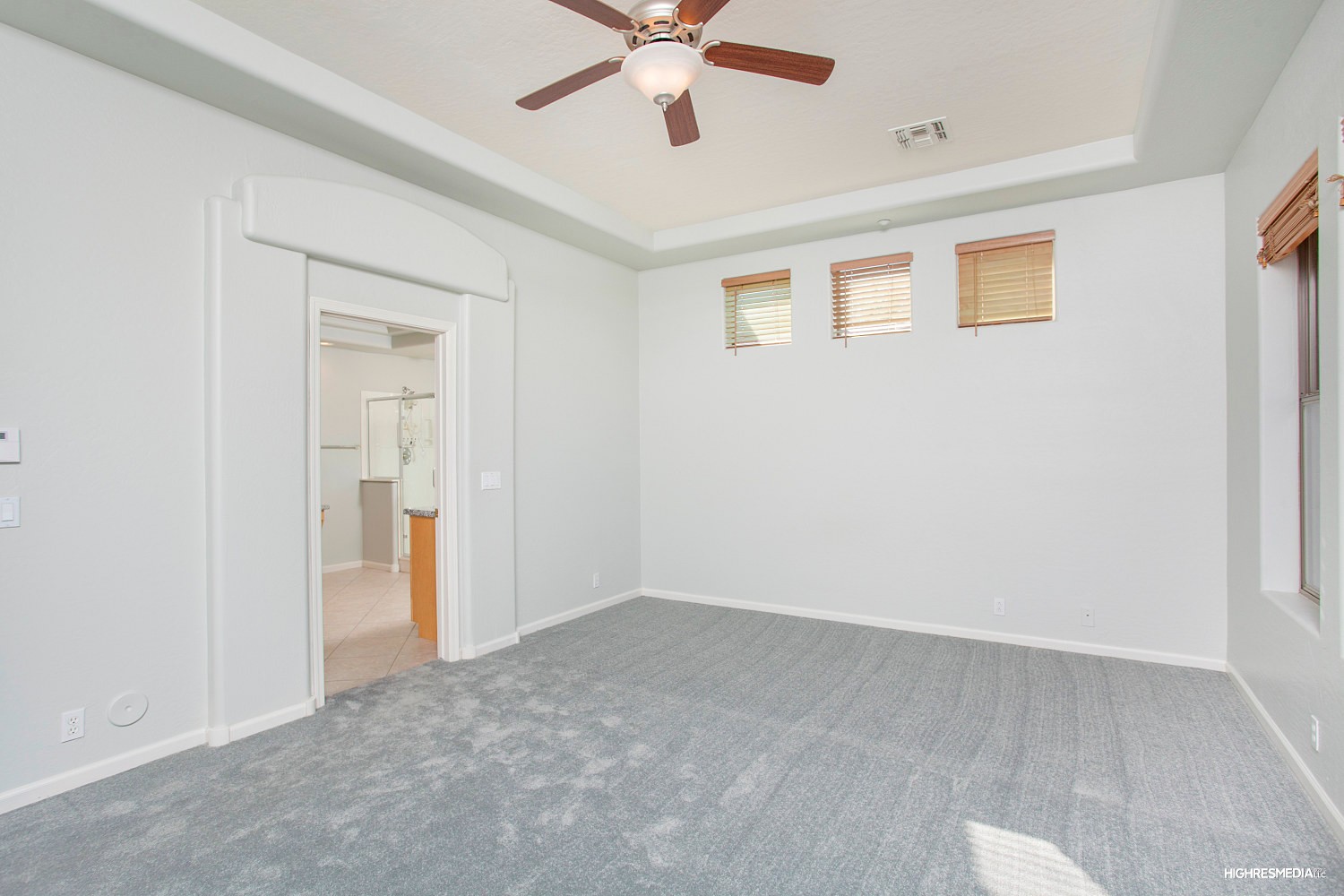 Entry to en-suite bath at this Scottsdale home for sale in DC Ranch located at 20446 N 95th St Scottsdale, AZ 85255 listed by Don Matheson at The Matheson Team