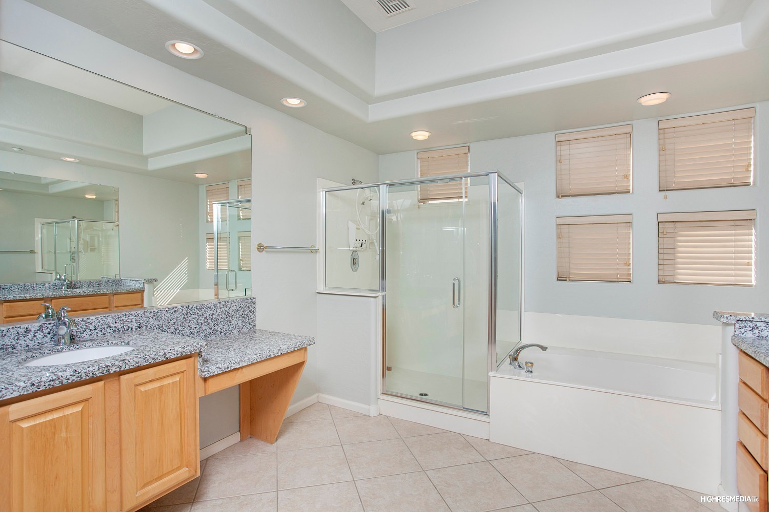 En-suite owner's bath at this Scottsdale home for sale in DC Ranch located at 20446 N 95th St Scottsdale, AZ 85255 listed by Don Matheson at The Matheson Team