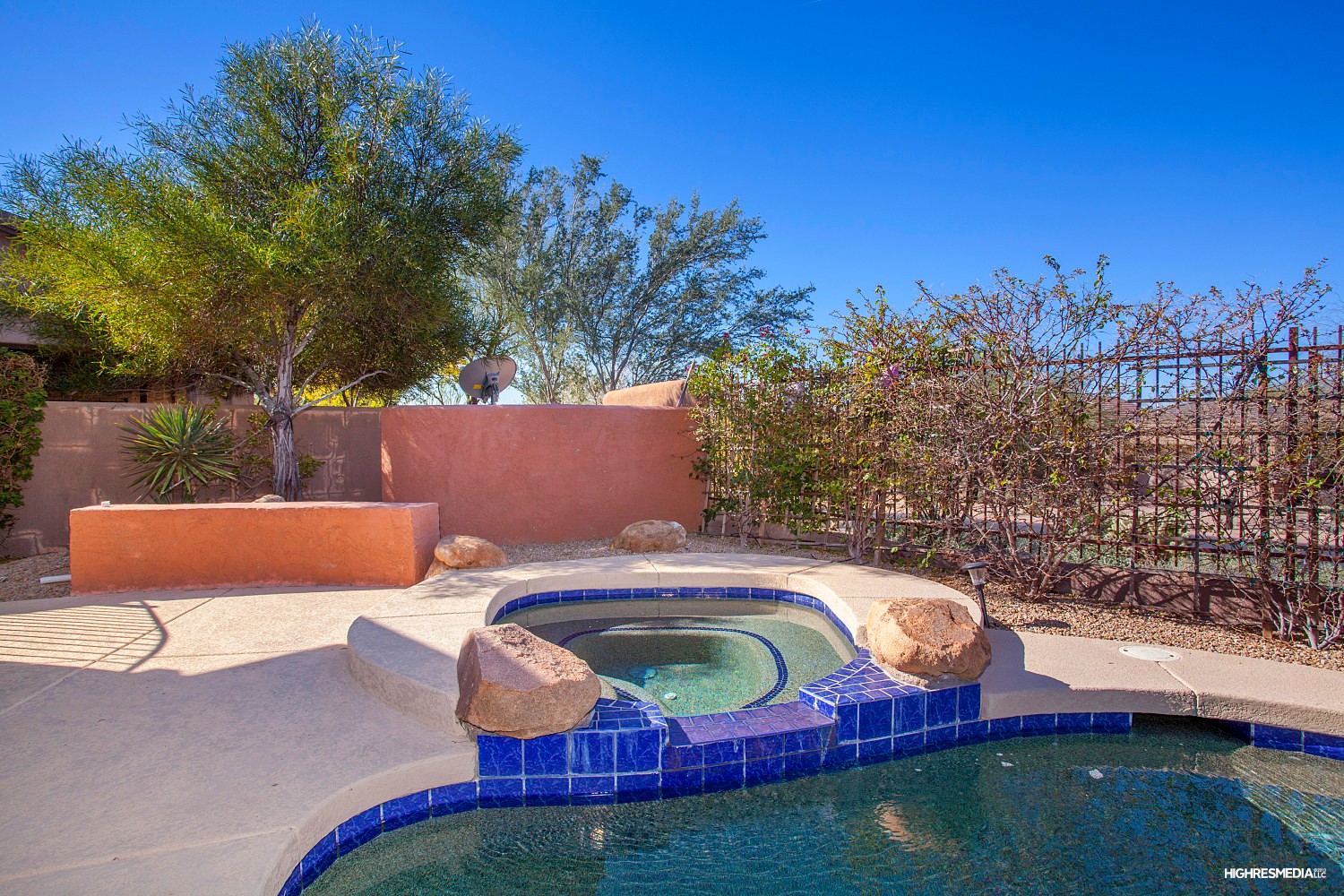 Tranquil spa at this Scottsdale home for sale in DC Ranch located at 20446 N 95th St Scottsdale, AZ 85255 listed by Don Matheson at The Matheson Team