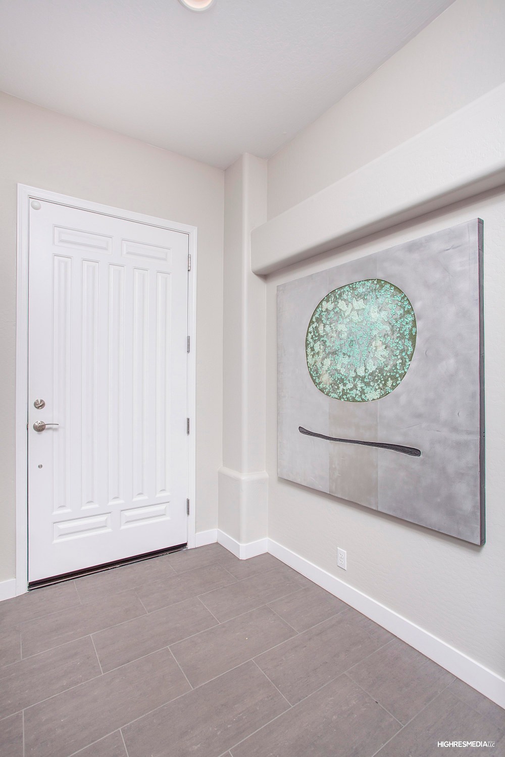 Modern foyer at this Scottsdale home for sale in DC Ranch located at 20421 N 96th Way Scottsdale, AZ 85255 listed by Don Matheson at The Matheson Team
