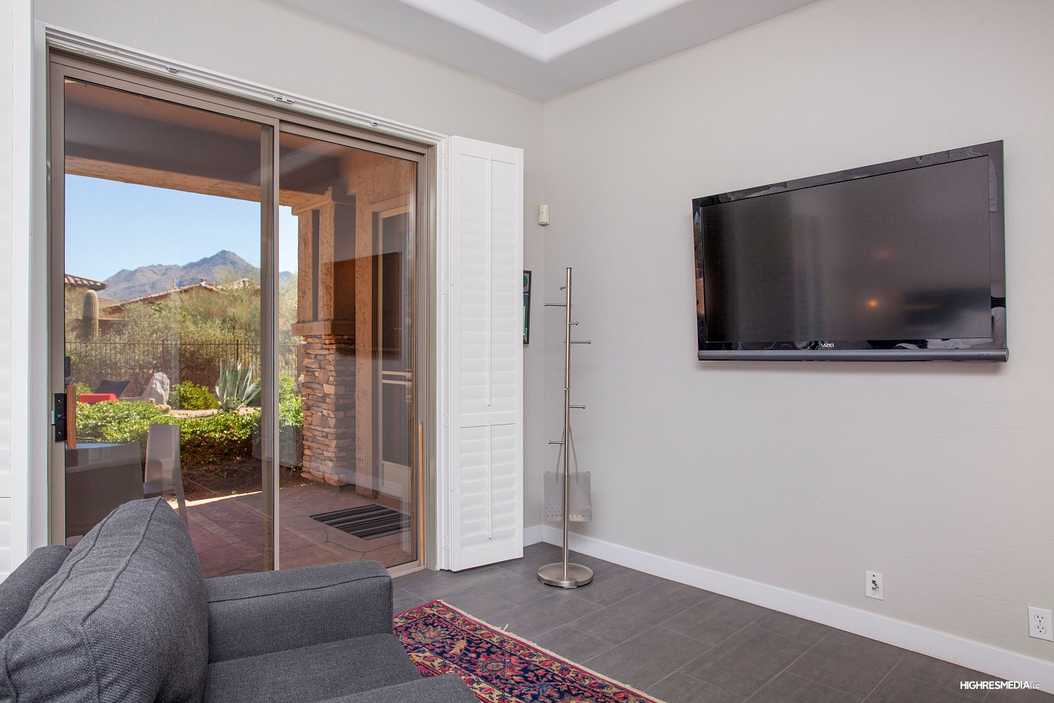 Owner's suite sitting area at this Scottsdale home for sale in DC Ranch located at 20421 N 96th Way Scottsdale, AZ 85255 listed by Don Matheson at The Matheson Team