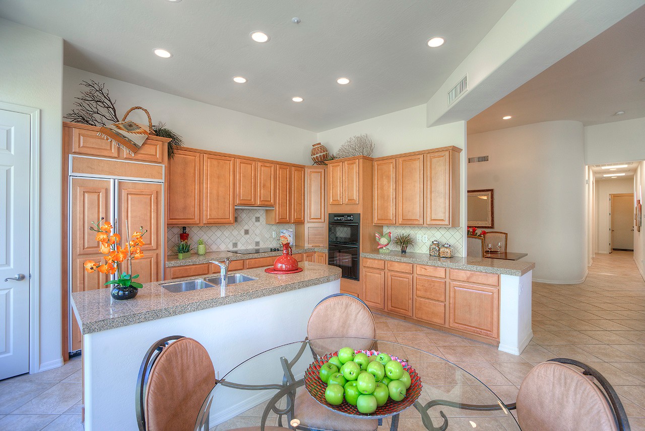 Plenty of cabinetry at this Scottsdale home for sale located in DC Ranch at 9270 E Thompson Peak Pwky #320 Scottsdale, AZ 85255 listed by Don Matheson at The Matheson Team