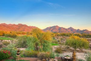Mountain and Golf Course Views