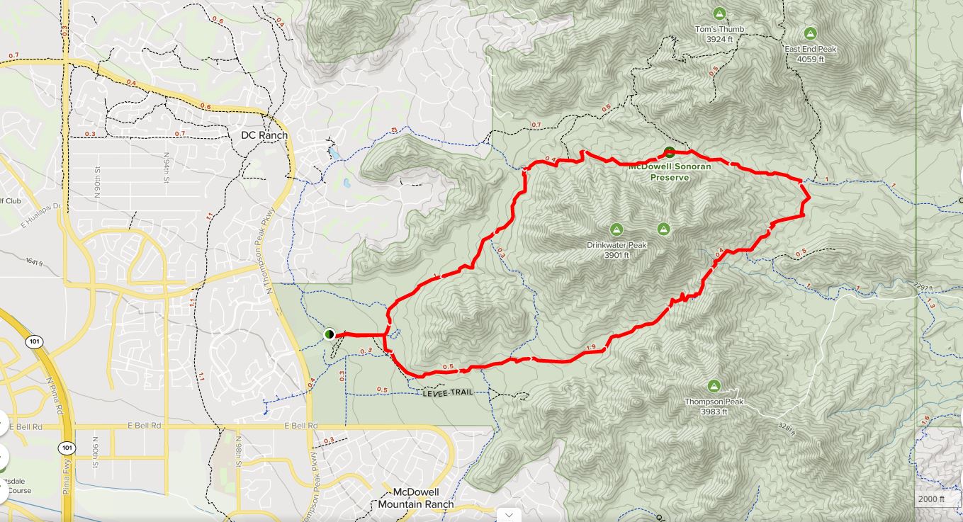 Gateway, Bell Pass and Windgate Loop Trail