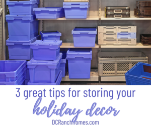 3 Great Tips for Storing Holiday Decor While Your House is for Sale - Sell Your Home in DC Ranch