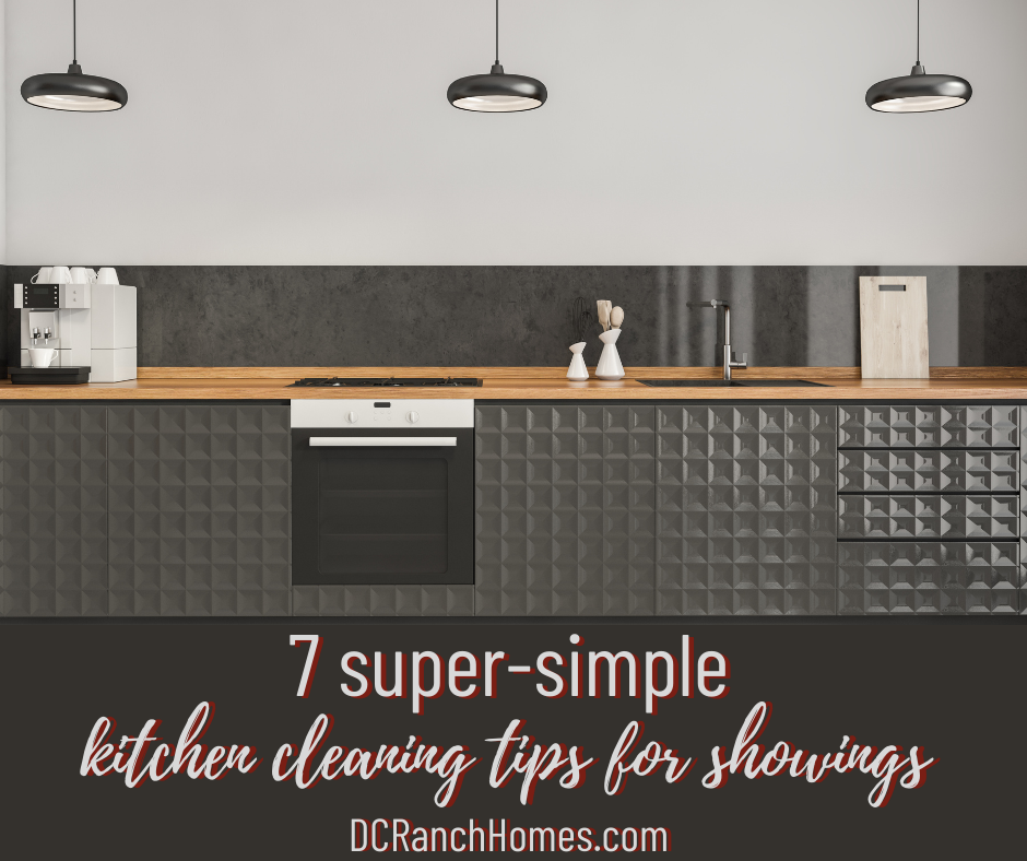 7 Kitchen Cleaning Tips for Showings