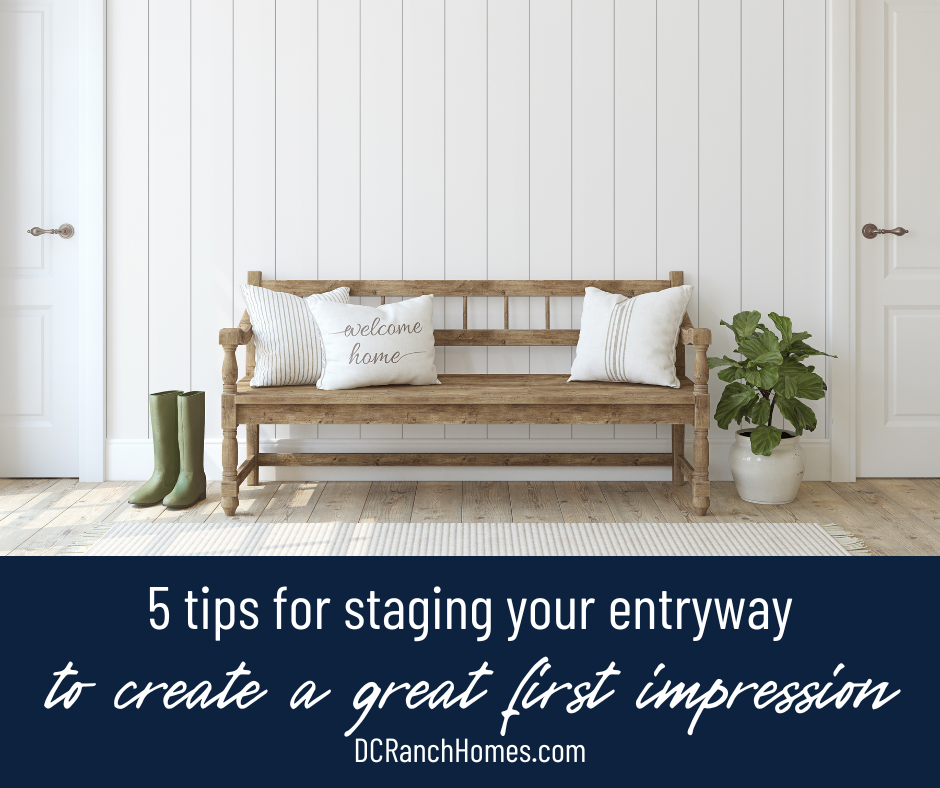 5 Awesome Tips for Staging Your Entryway 