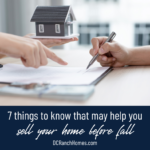 7 things to know about selling your home before fall